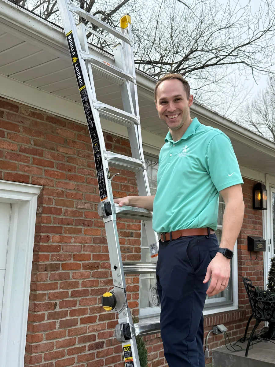 Completed roof replacement in Southern Indiana