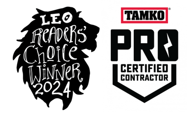 TAMKO Pro Certified Contractor and Leo Weekly Readers Choice Winner 2024