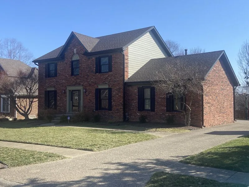 Completed roofing project by Homestretch Roofing