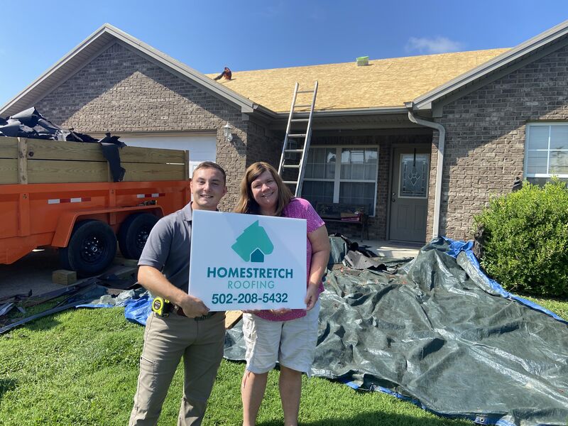 Roof replacement in Jeffersonville, IN