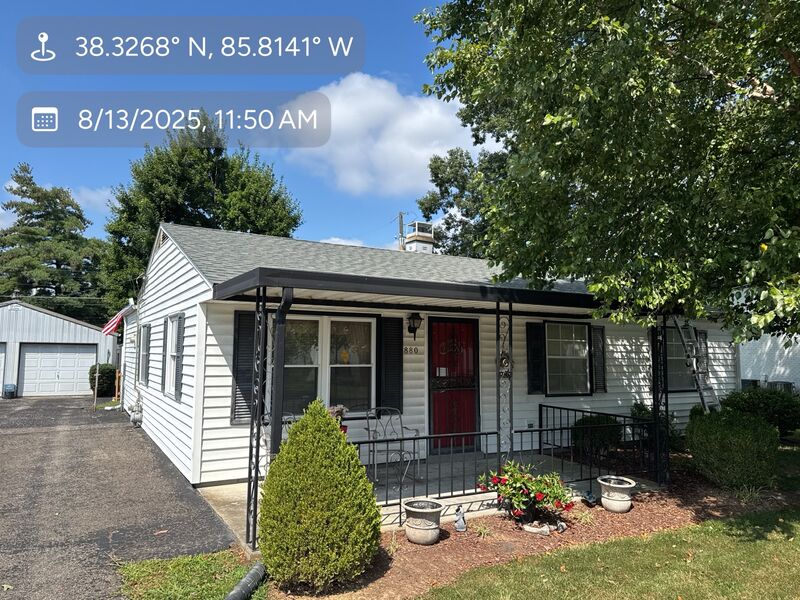 Roofing project in New Albany, IN