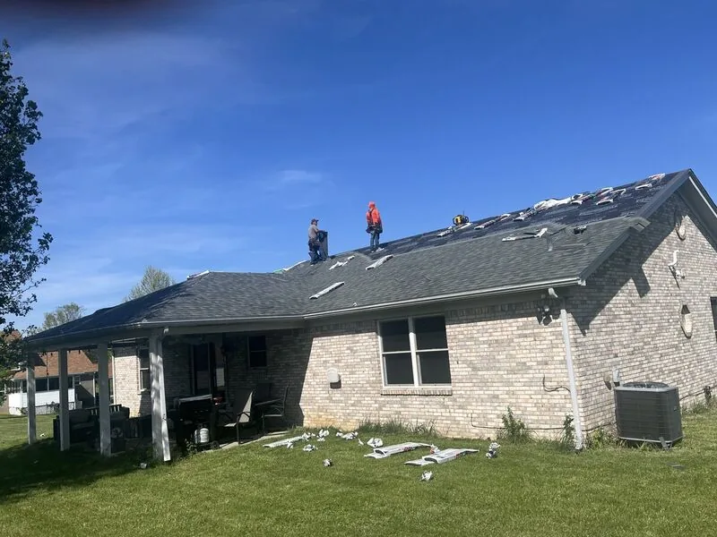 Completed gutter replacement project #6 in Louisville, KY by Homestretch Roofing