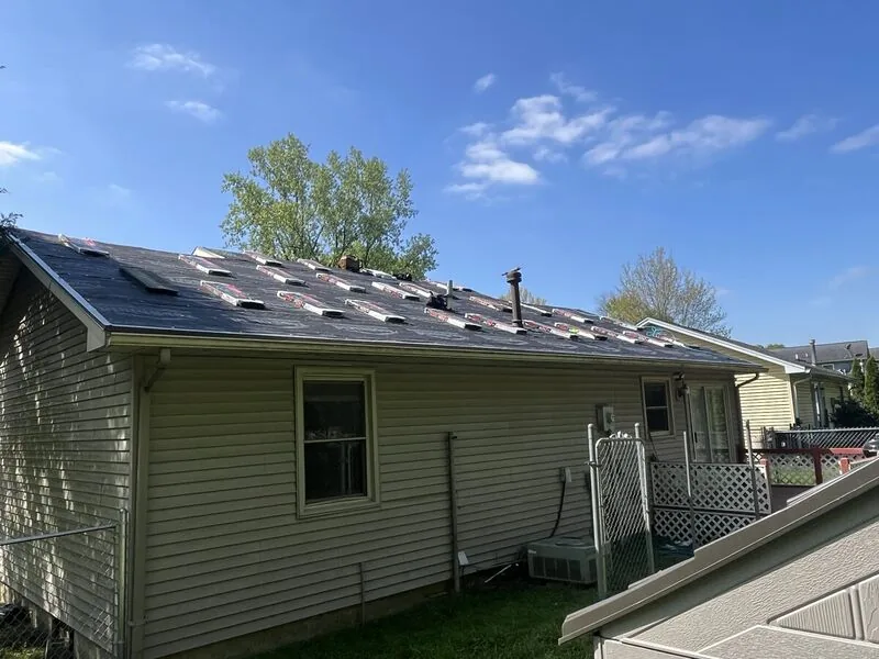 Completed gutter replacement project #2 in Louisville, KY by Homestretch Roofing