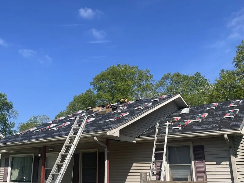 Completed gutter replacement project #3 in Louisville, KY by Homestretch Roofing