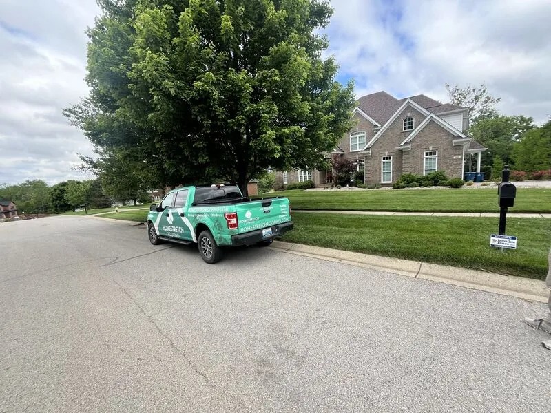 Completed fascia & soffit project #5 in Louisville, KY by Homestretch Roofing