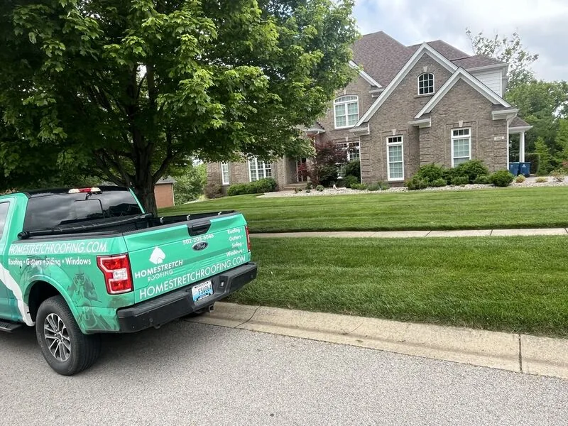 Completed fascia & soffit project #6 in Louisville, KY by Homestretch Roofing