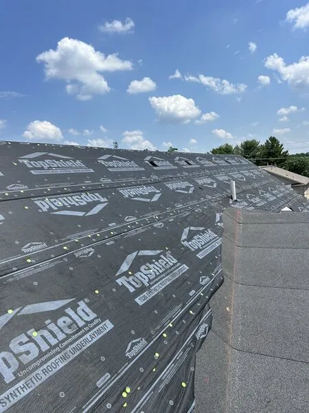 Completed fascia & soffit project in Louisville, KY by Homestretch Roofing