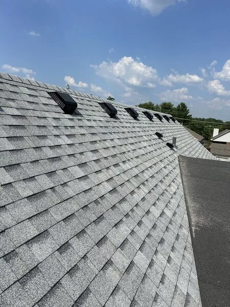 Completed fascia & soffit project #1 in Louisville, KY by Homestretch Roofing