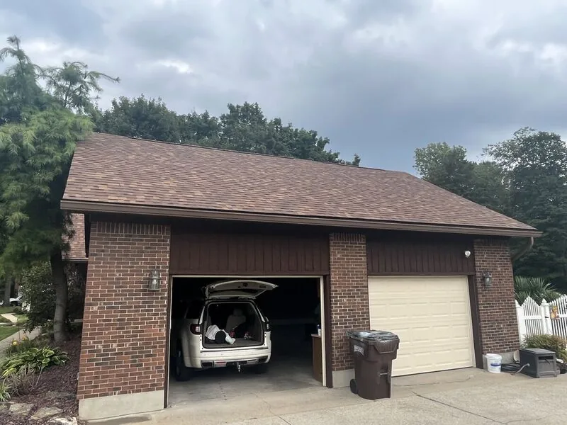 Completed roof repair project #1 in Louisville, KY by Homestretch Roofing