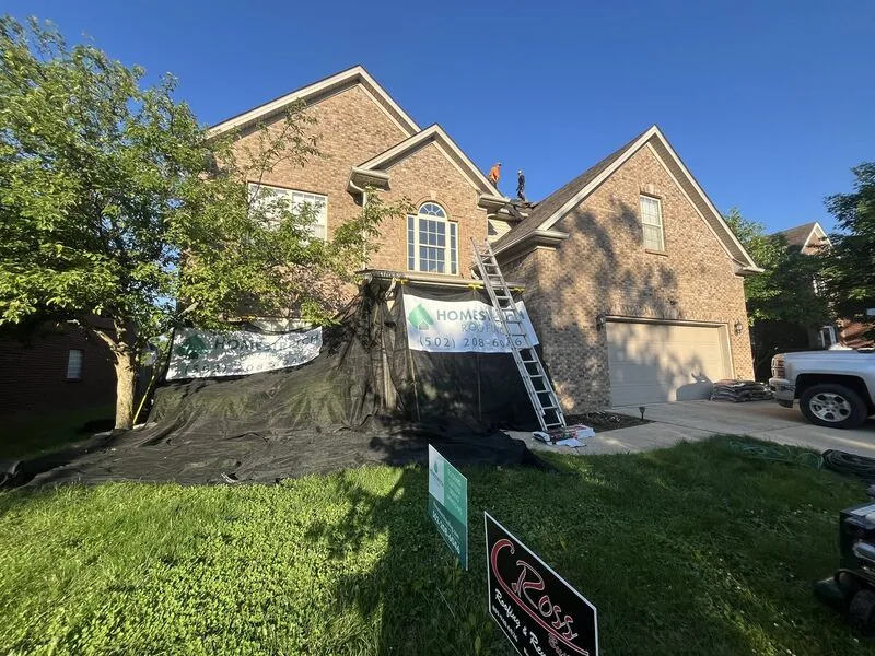 Completed roof repair project #3 in Louisville, KY by Homestretch Roofing