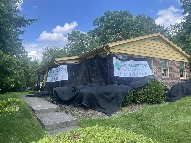 Completed roof repair project #6 in Louisville, KY by Homestretch Roofing
